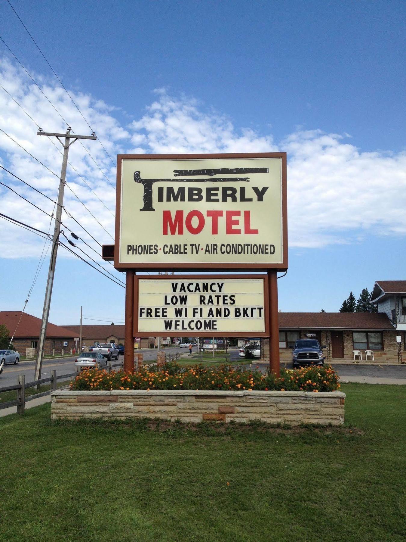 Timberly Motel Gaylord Exteriör bild